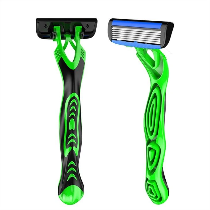 Six Blade Women Disposable Razor